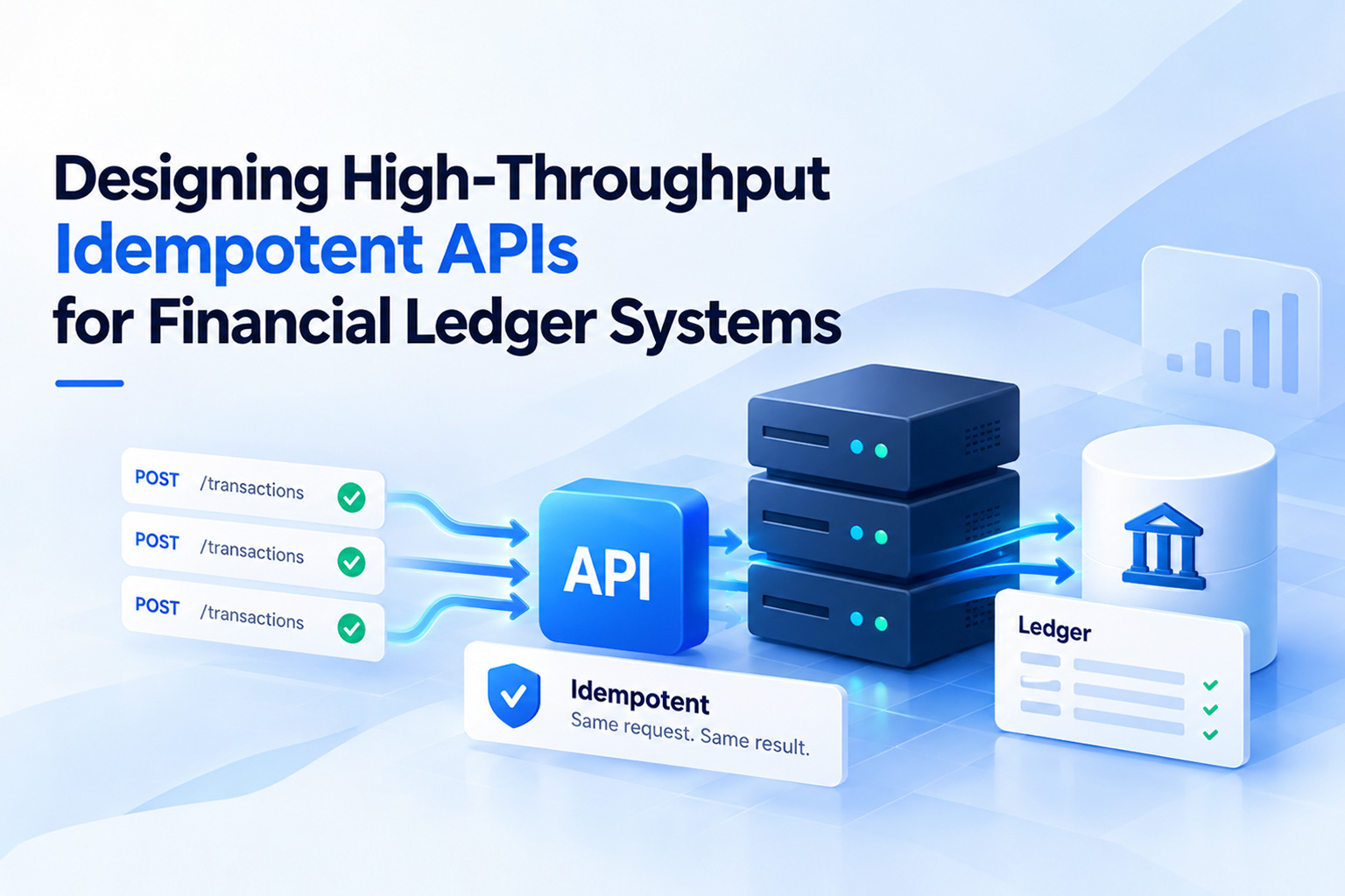 Designing High-Throughput Idempotent APIs for Financial Ledger Systems